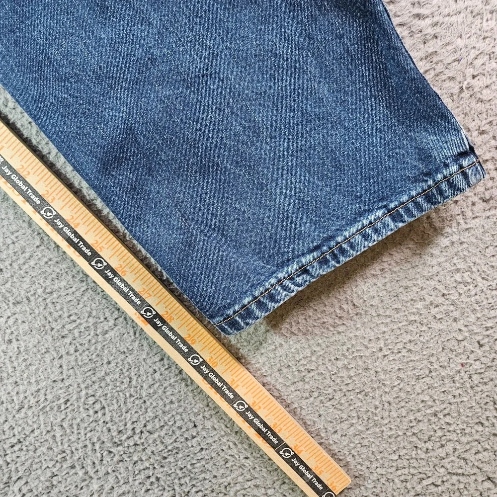 Levi's 505 Jeans Men 42 x 30 Zip Fly Medium Wash‎ Blue Denim